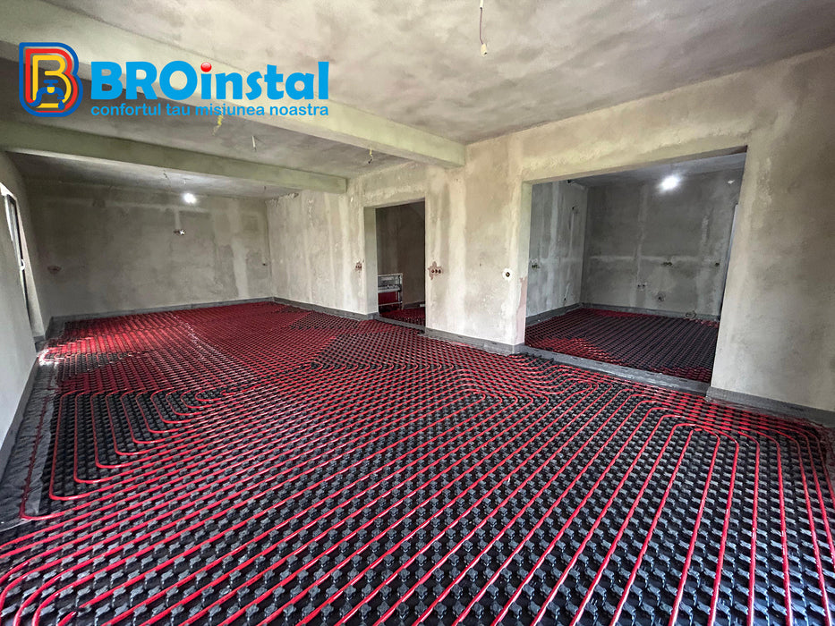 montaj Incalzire in pardoseala