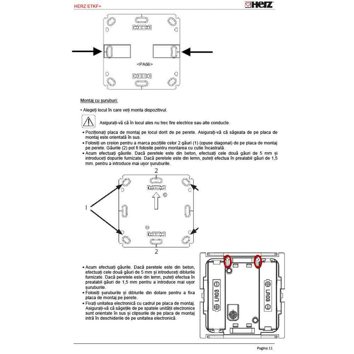 Termostat Wireless pentru Capete Termostatice HERZ