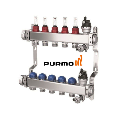 Distribuitor incalzire pardoseala PURMO-12 Circuite